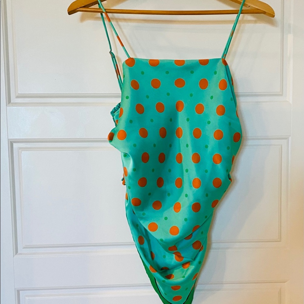 Zara Dotted Tank Top